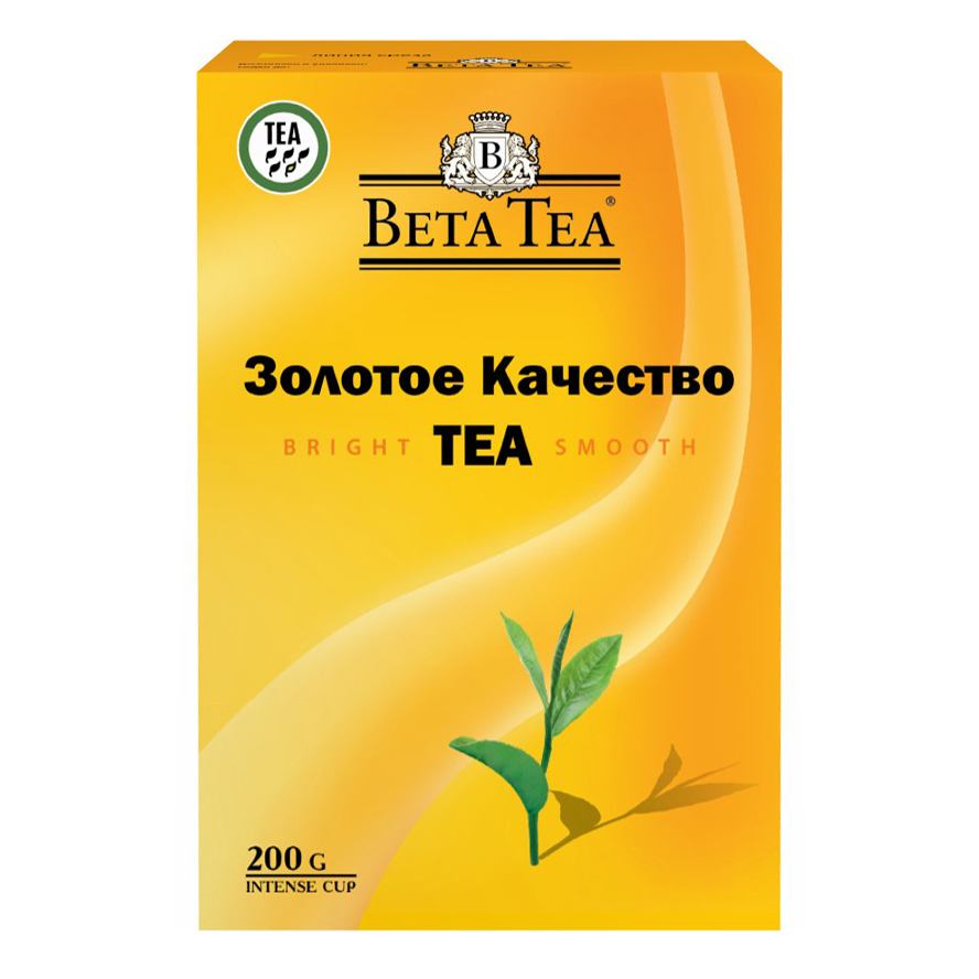 Чай черный Beta Tea Золотое качество листовой 200 г