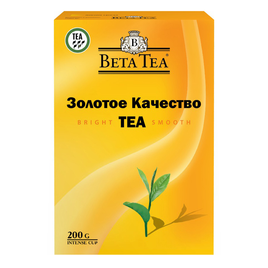 

Чай черный Beta Tea Золотое качество листовой 200 г