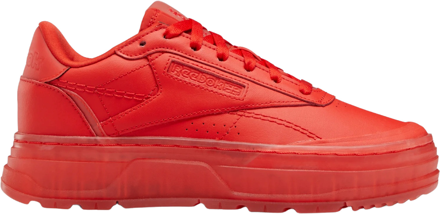 

Кроссовки женские Reebok Club C Double Geo красные 5 US, Club C Double Geo