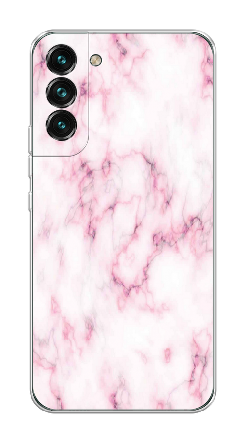 

Чехол на Samsung Galaxy S22 "Мрамор с розовым", 2103850-1