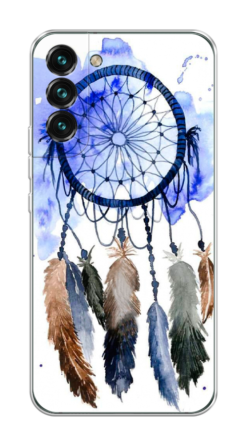 

Чехол на Samsung Galaxy S22 "Ловец снов 1", Коричневый;синий, 2103850-1