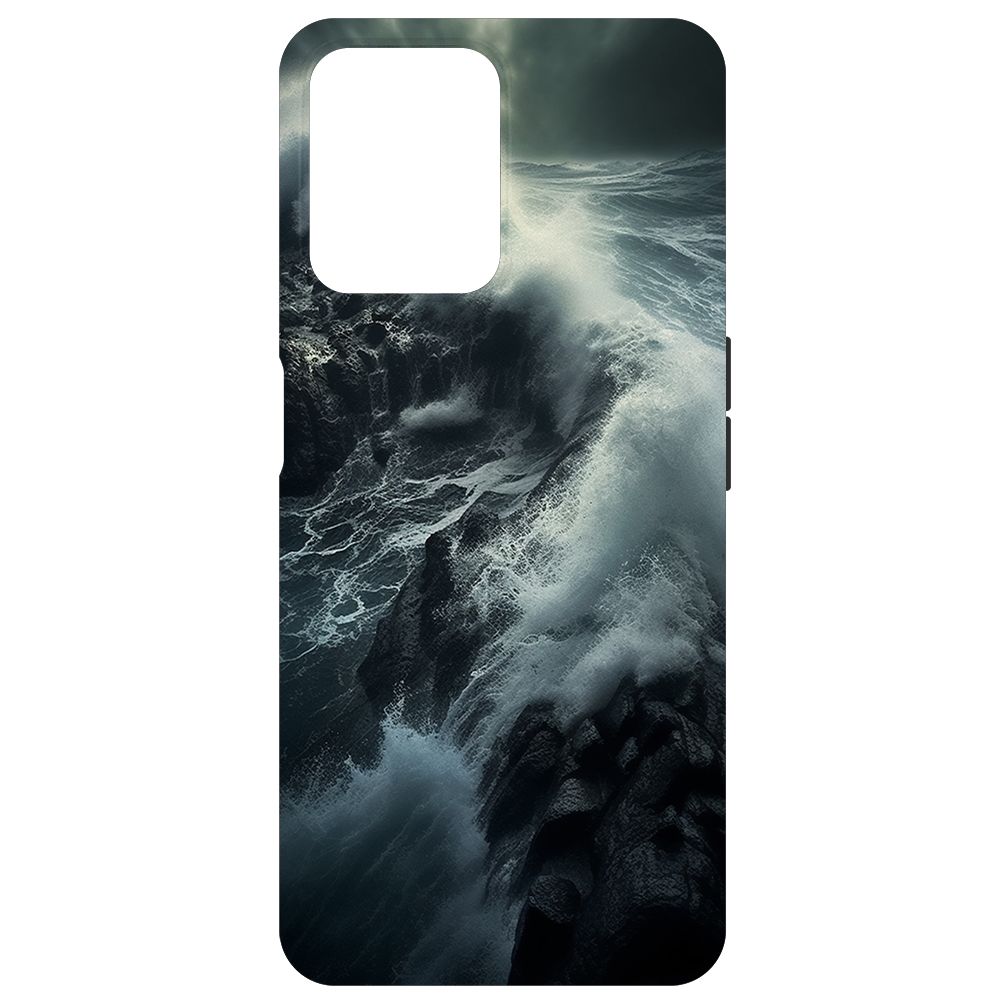 

Чехол-накладка Krutoff Soft Case Шторм для Realme C51 черный