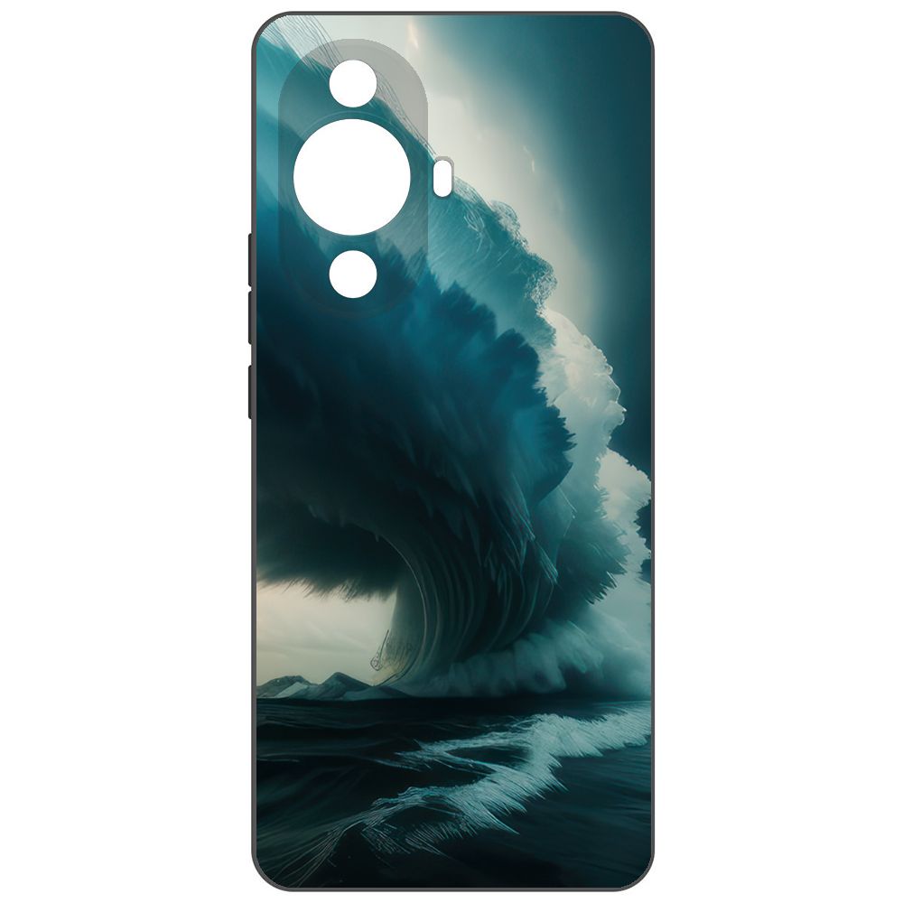 

Чехол-накладка Krutoff Soft Case Торнадо для Huawei Nova 11 черный