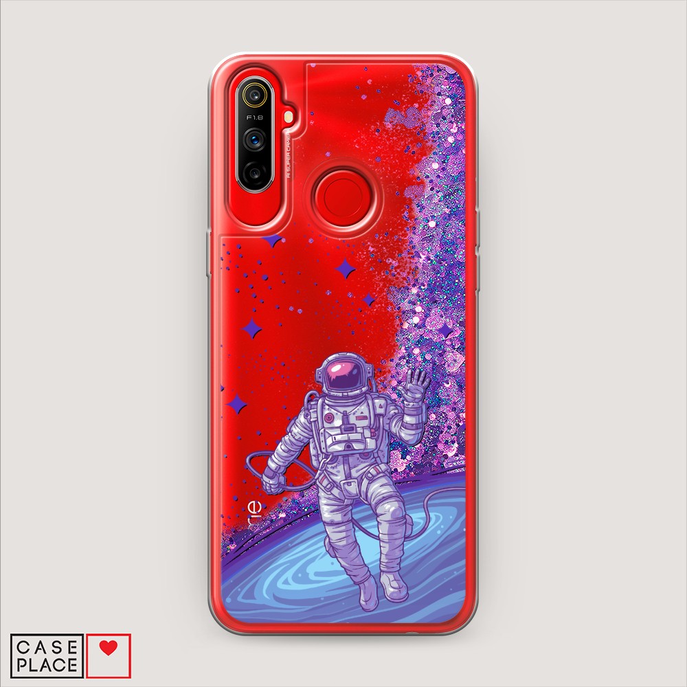 

Чехол Awog на Realme C3 "Космонавт в открытом космосе", Разноцветный, 253092-1