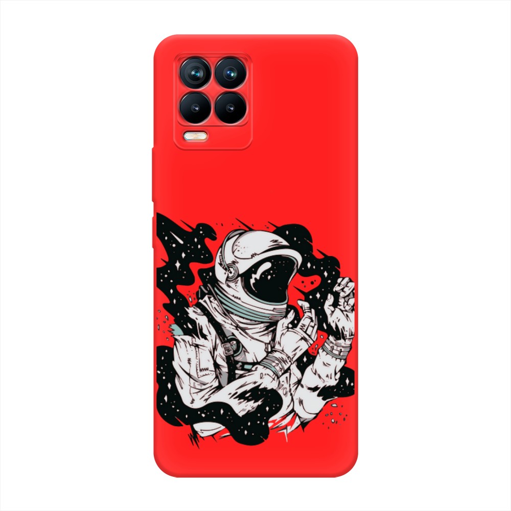 

Чехол Awog на Realme 8/8 Pro "Космонавт арт", Разноцветный, 255553-1