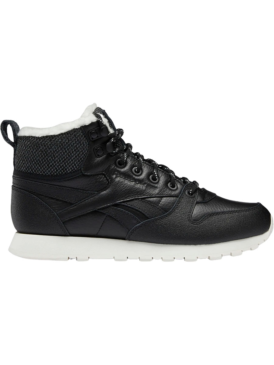 

Кроссовки женские Reebok Cl Lthr Arctic Boot черные 9.5 US, Cl Lthr Arctic Boot
