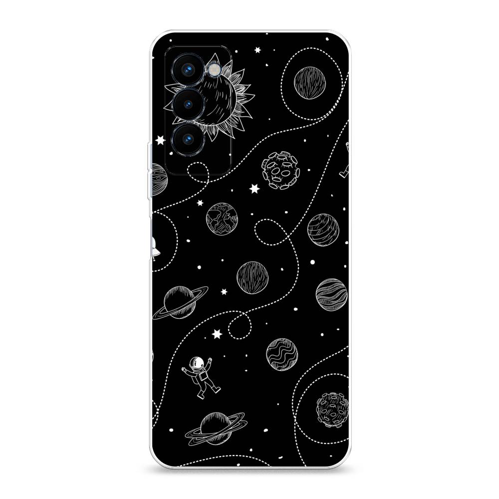 

Чехол Awog на Tecno Camon 18P "В невесомости", Разноцветный, 300750-4