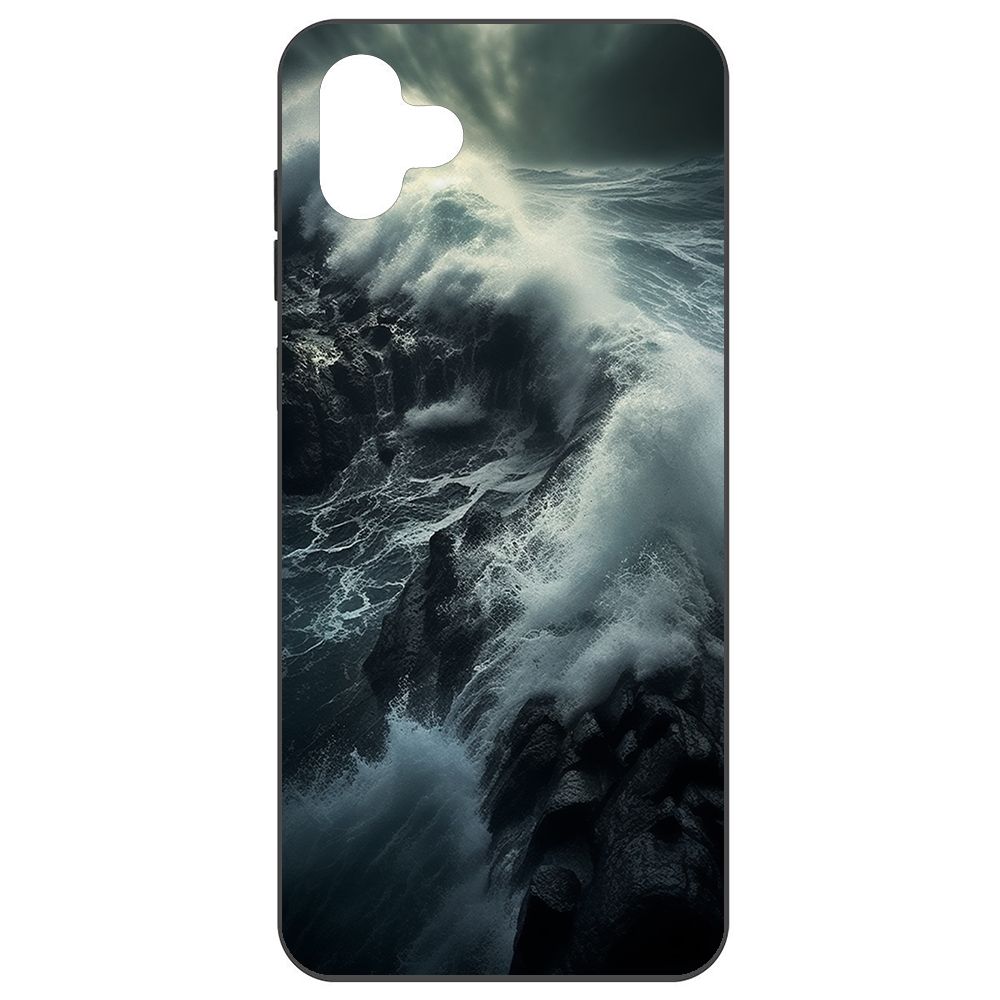 

Чехол-накладка Krutoff Soft Case Шторм для Samsung Galaxy M04 (M045) черный
