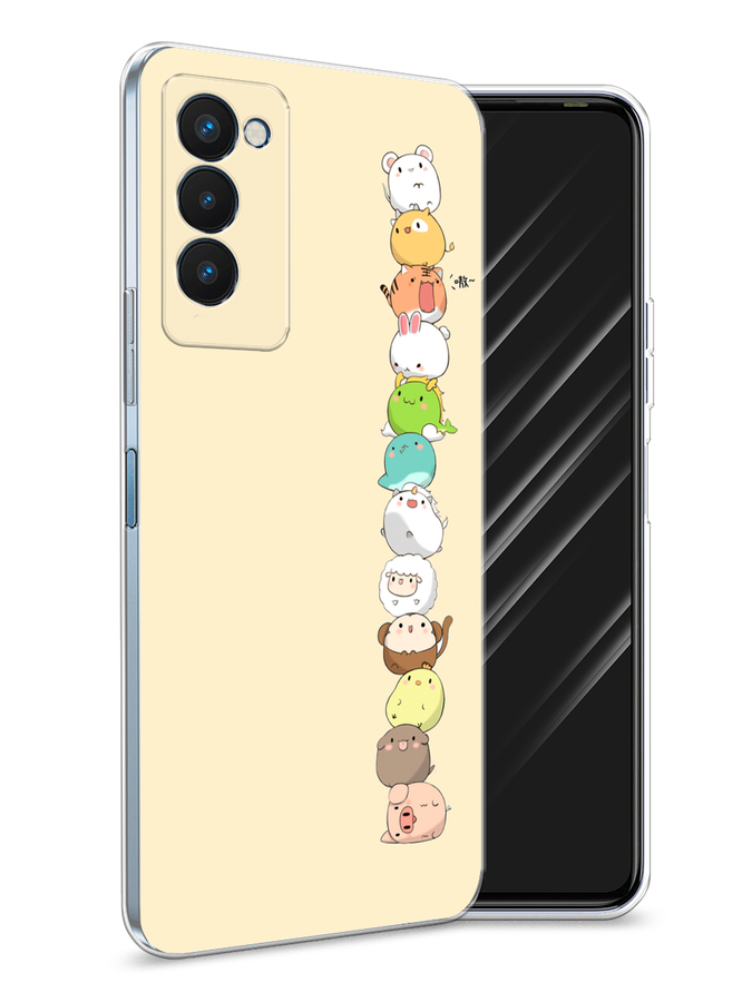 

Чехол Awog на Tecno Camon 18P "Питомцы Чиби", Разноцветный, 300750-2