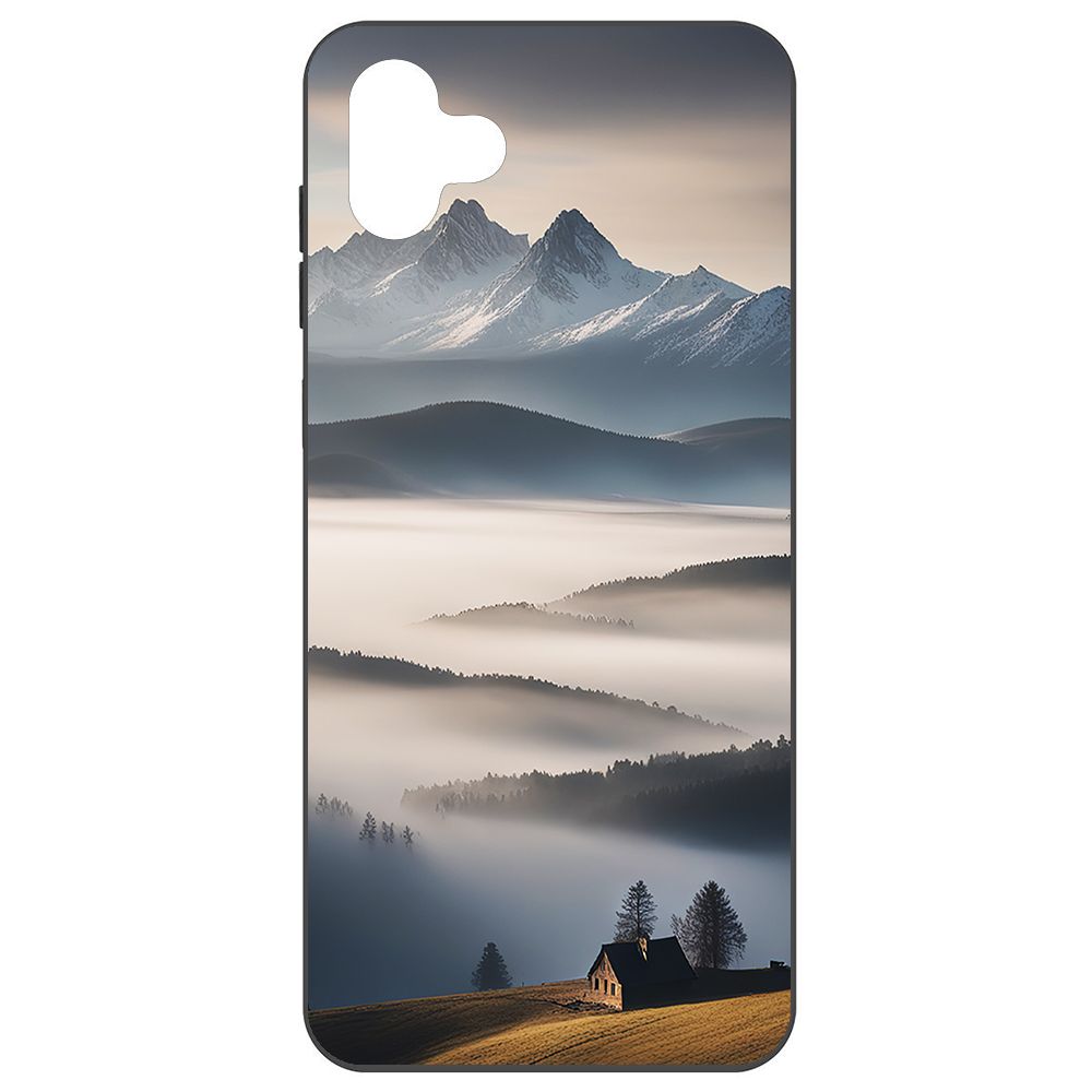 

Чехол-накладка Krutoff Soft Case Туман для Samsung Galaxy M04 (M045) черный