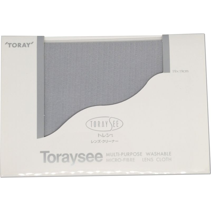 фото Салфетка для очистки экранов toraysee микрофибра 19x19cm gray