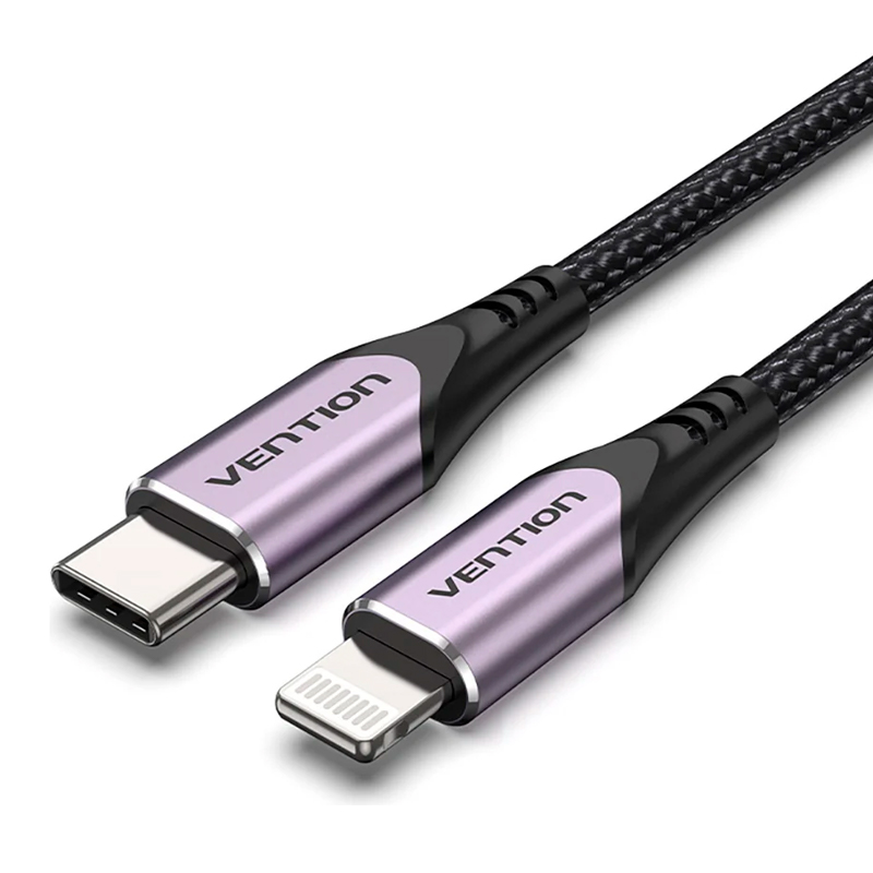 

Кабель USB 2.0 Тип A - Lightning Vention TACVF 1.0m, TACVF 1.0m