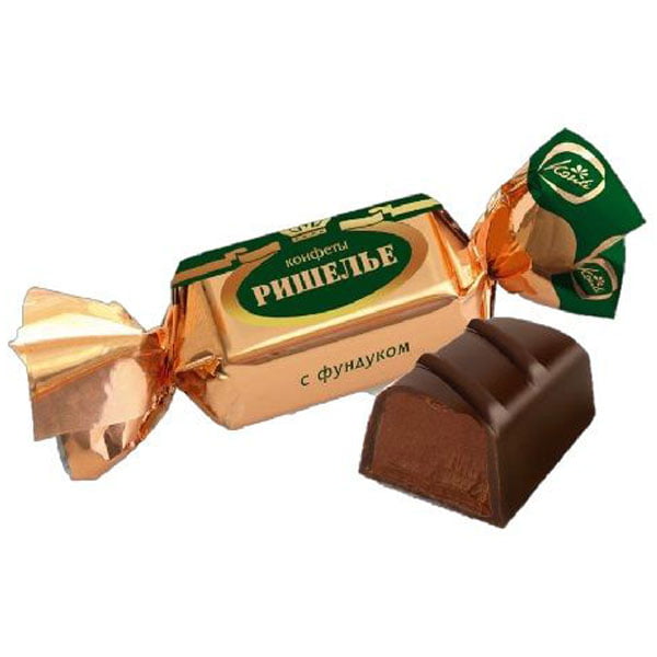 

Конфеты шоколадные Konti Ришелье с фундуком