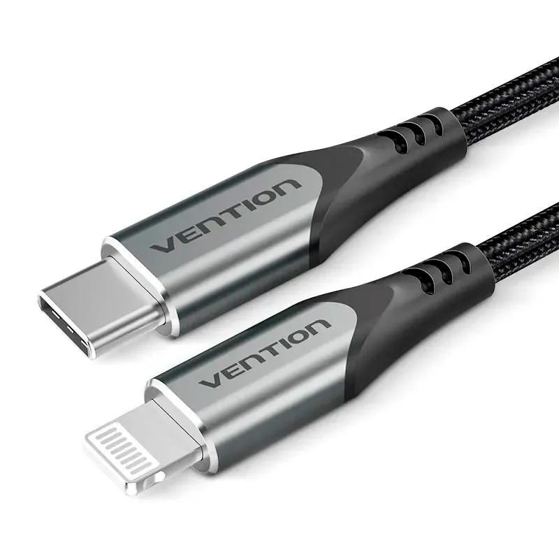 

Кабель USB 2.0 Тип A - Lightning Vention TACHF 1.0m, TACHF 1.0m