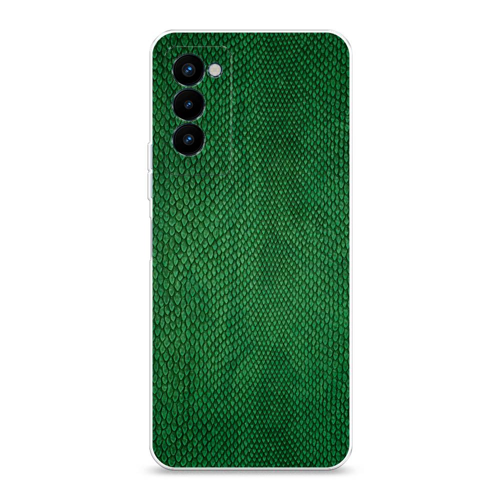 

Чехол Awog на Tecno Camon 18P "Изумрудная змея", Разноцветный, 300750-3