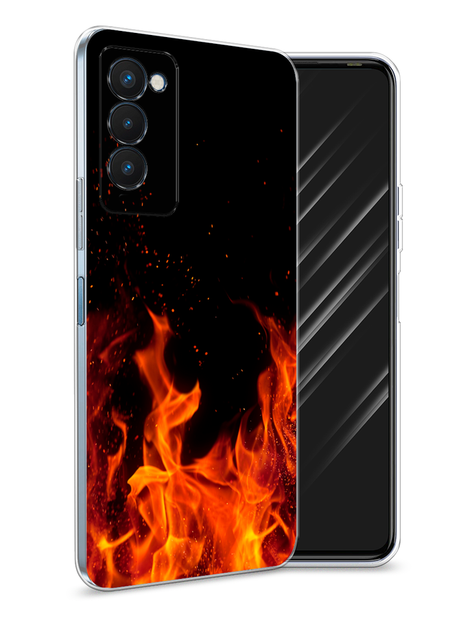 

Чехол Awog на Tecno Camon 18P "Все в огне", Разноцветный, 300750-4