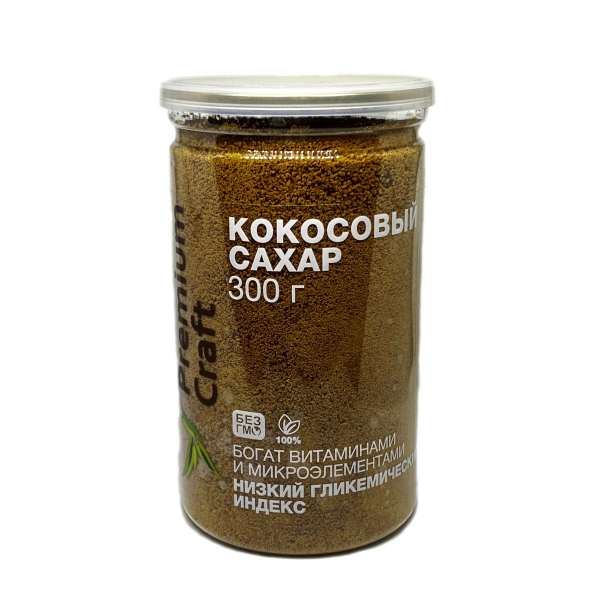 Кокосовый сахар Premium craft 300г.