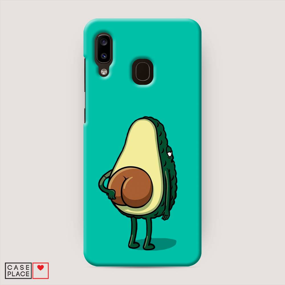 

Пластиковый чехол "Попа авокадо" на Samsung Galaxy A20, 27620-7