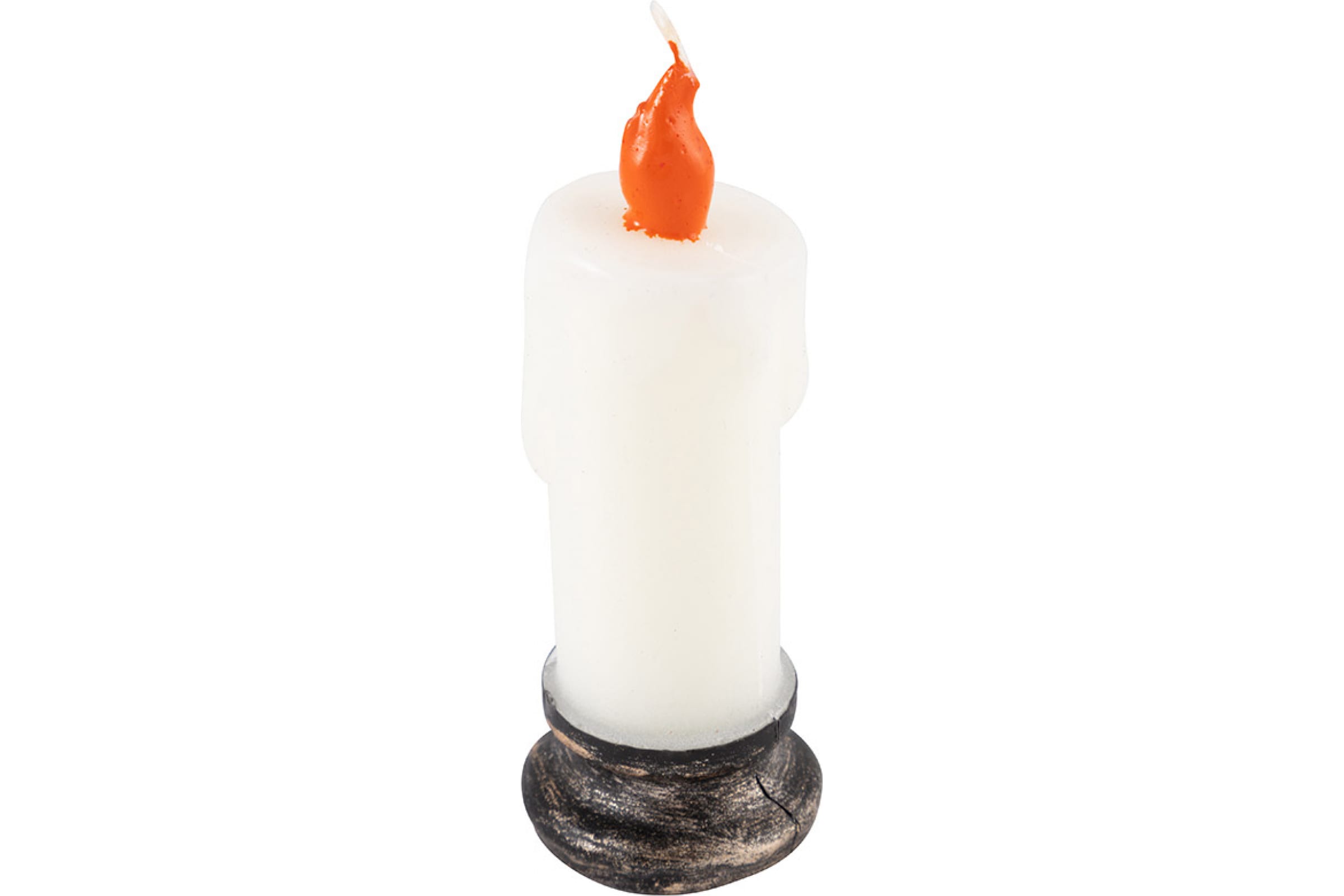 Свеча Столбик с пламенем h-10 см