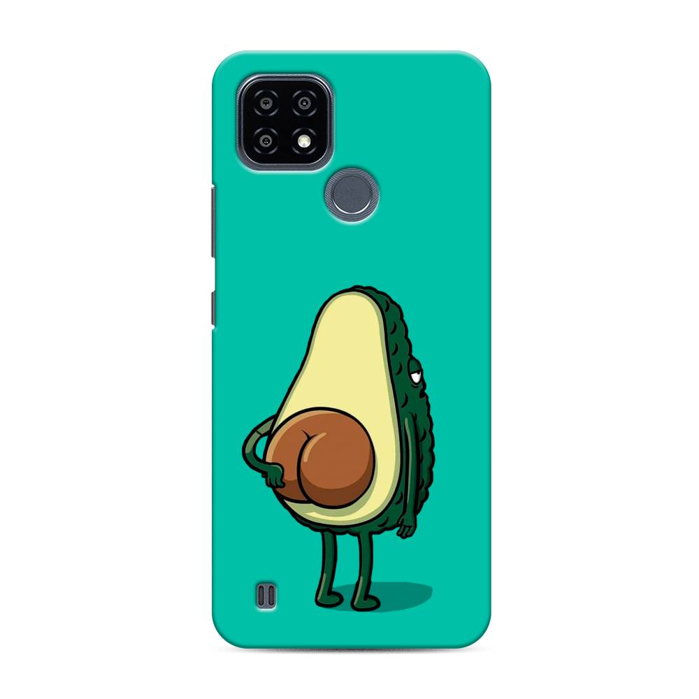 

Пластиковый чехол "Попа авокадо" на Realme C21Y, 256820-7
