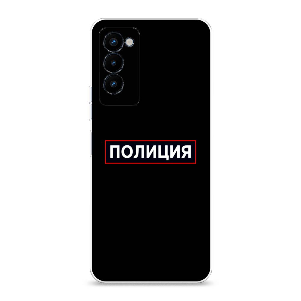 

Чехол Awog на Tecno Camon 18P "Police logo", Разноцветный, 300750-5