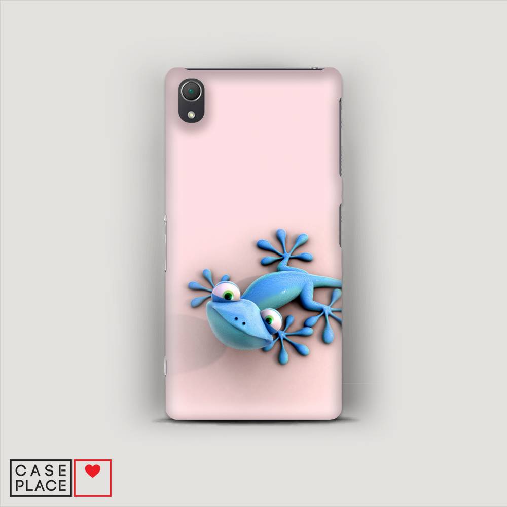 

Пластиковый чехол "Голубая ящерка" на Sony Xperia Z2