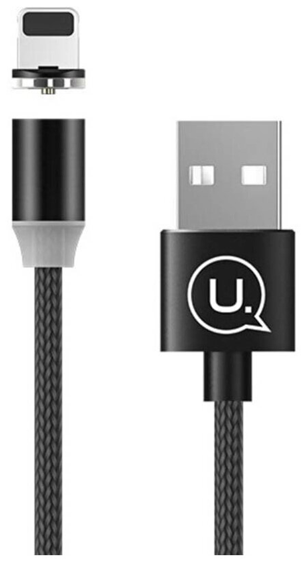 фото Кабель usams u-sure series us-sj292 usb - lightning 1m black sj292usb01