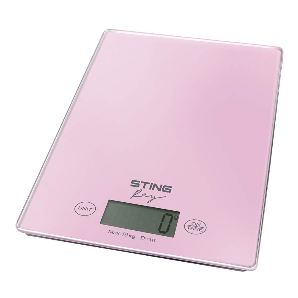 

Весы кухонные StingRay ST-SC5106A розовые, Розовый, ST-SC5106A