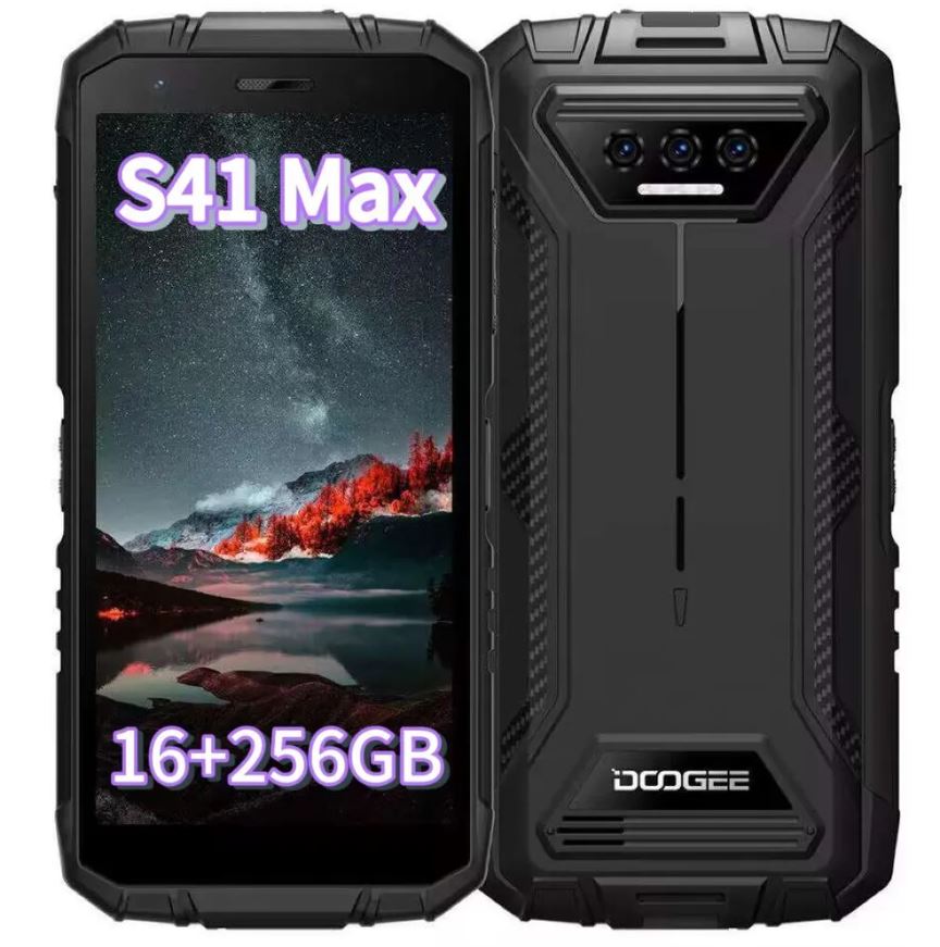 Смартфон Doogee S41 Max 6/256GB Black