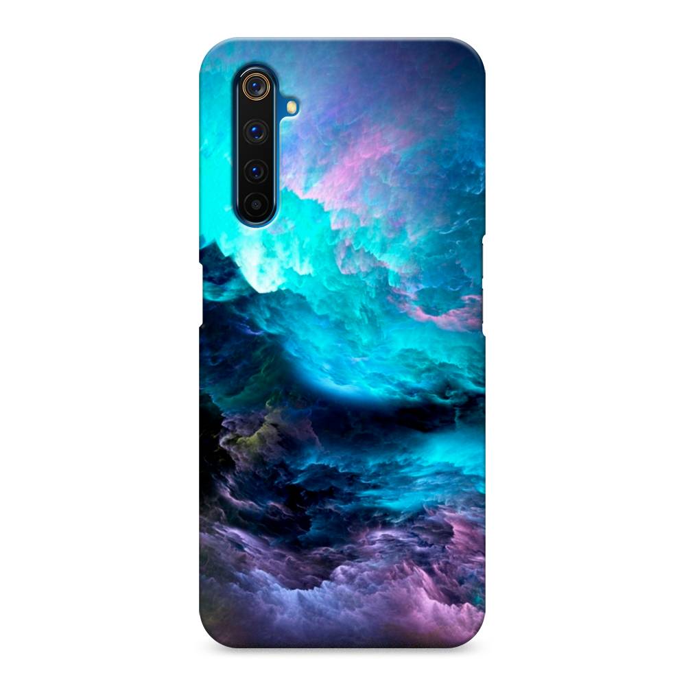 

Пластиковый чехол "Бирюзовое небо" на Realme 6 Pro, 252820-3