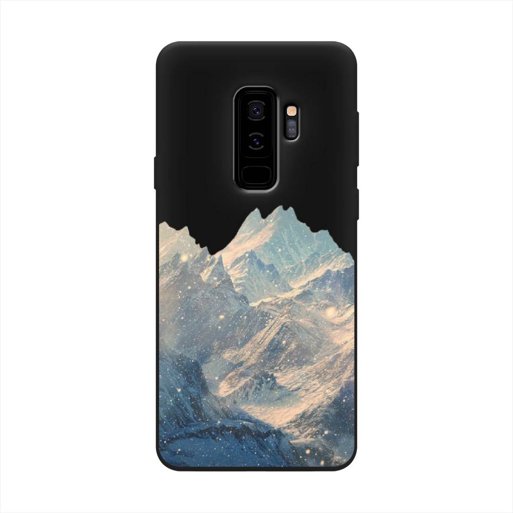 

Чехол Awog на Samsung Galaxy S9 + "Горы арт 2", Серый, 25852-1