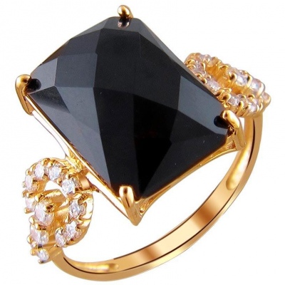

Кольцо из серебра с фианитом/агатом р. 21 Эстет 0РК450161А-1, 0РК450161А-1