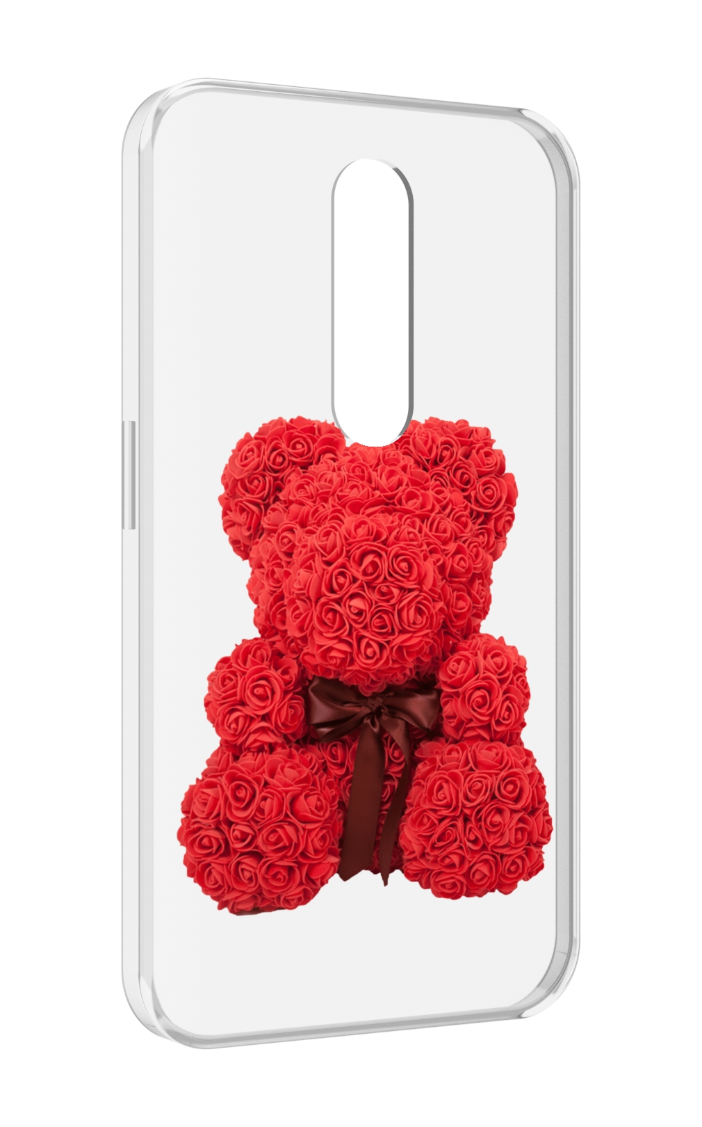

Чехол MyPads мишка-из-розочек для Motorola Moto X Force (XT1585 / XT1581), Прозрачный, Tocco