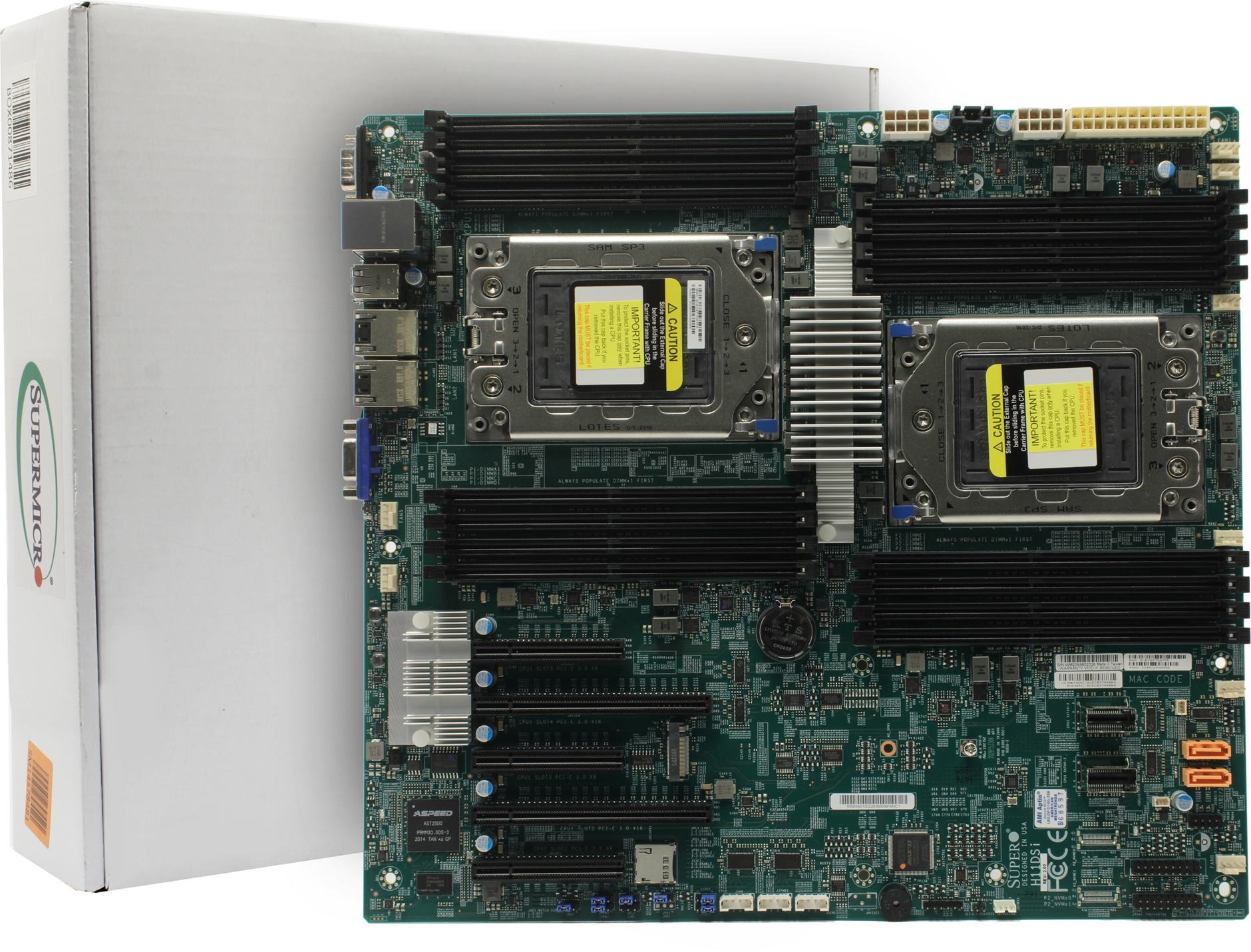 

Материнская плата Supermicro H11DSI (MBD-H11DSI), H11DSI