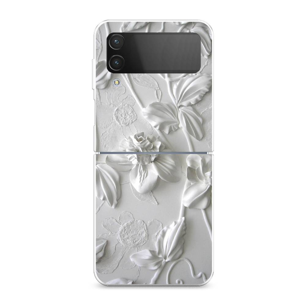 

Чехол Awog на Samsung Galaxy Z Flip 4 / Самсунг Z Flip 4 "Гипсовые цветы", 2106650-7