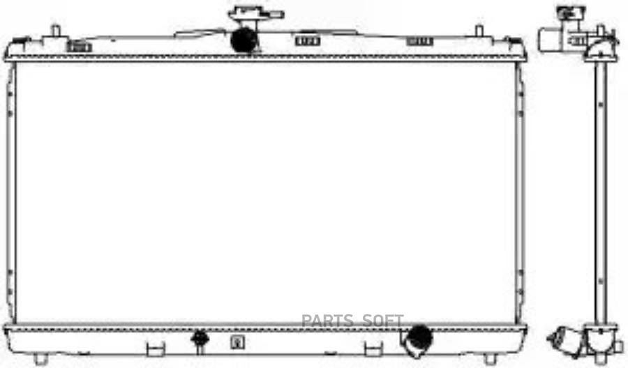 

Радиатор Lexus Es250/350/300H 12- Sakura 34618539