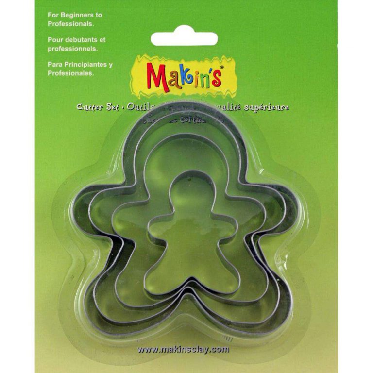 

Makin's Пряничный человечек, 4 шт, Пряничный человечек, 4 шт