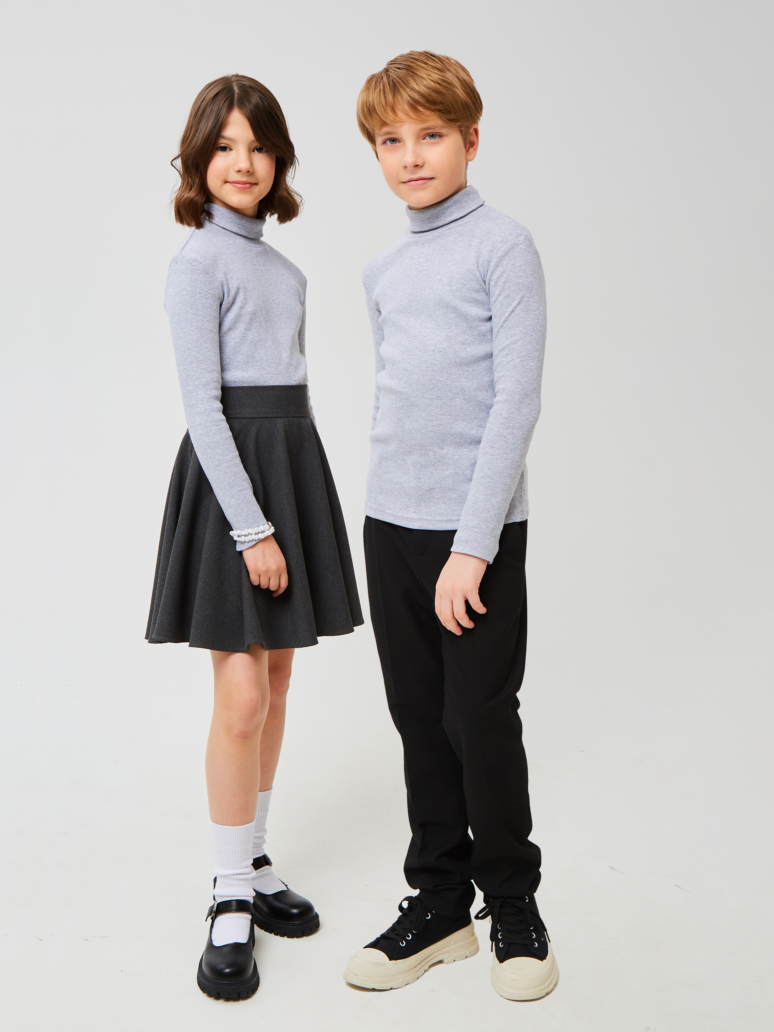 

Водолазка детская SMENA T085, светло-серый меланж, 152, T085