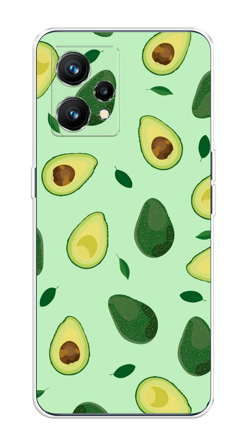 

Чехол на Realme 9 4G "Blue avocado", Коричневый;зеленый, 258750-1