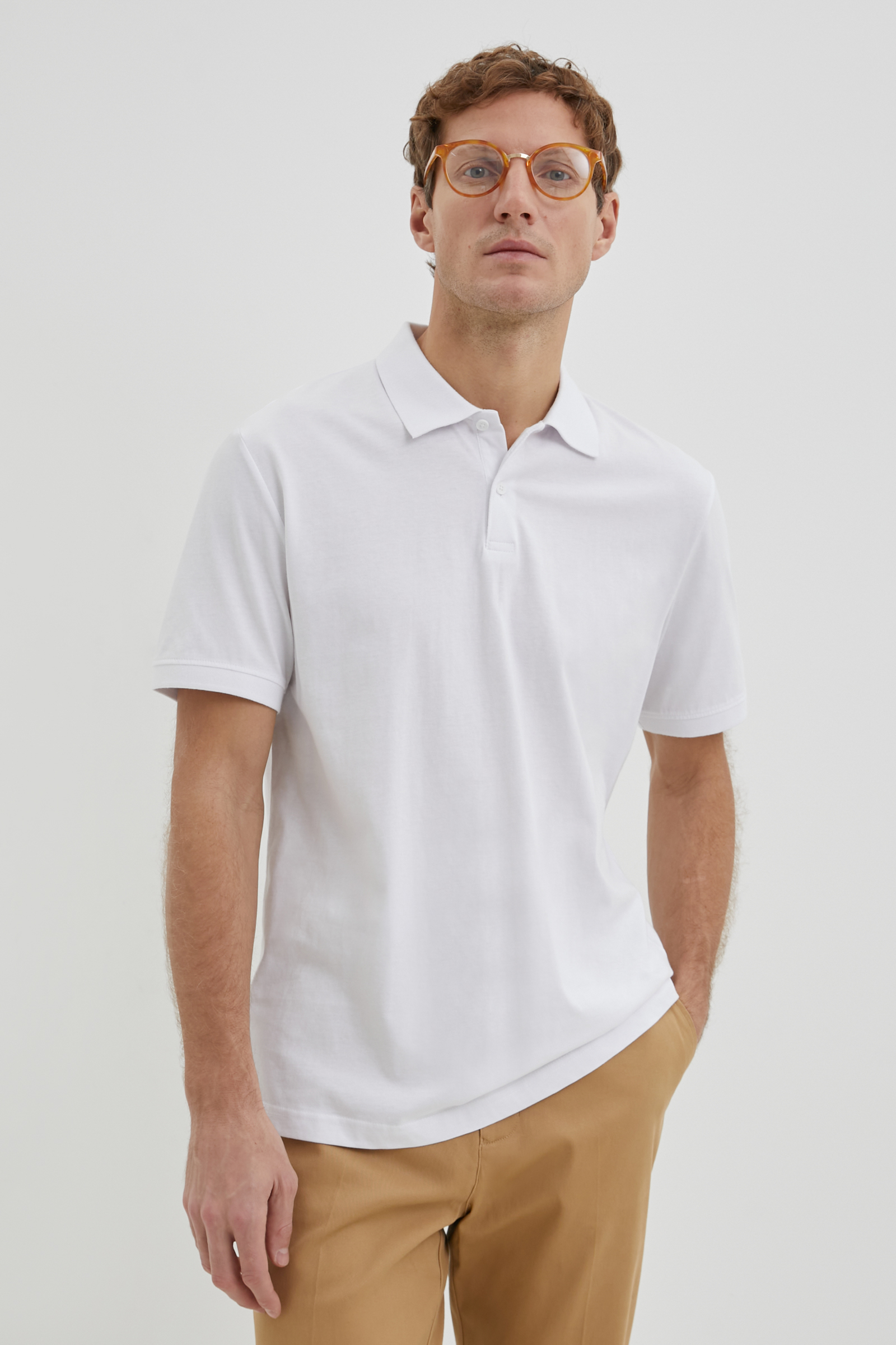 

Футболка мужская Finn Flare BAS-200102 белая S, Белый, BAS-200102