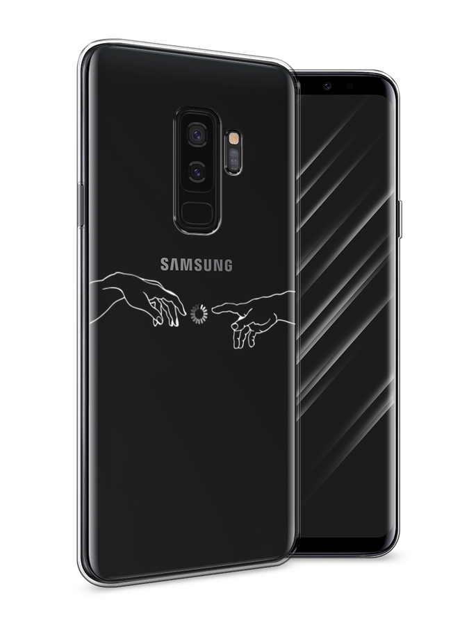 

Чехол Awog на Samsung Galaxy S9 + "Загрузка творения", Белый;серый;прозрачный, 25850-10