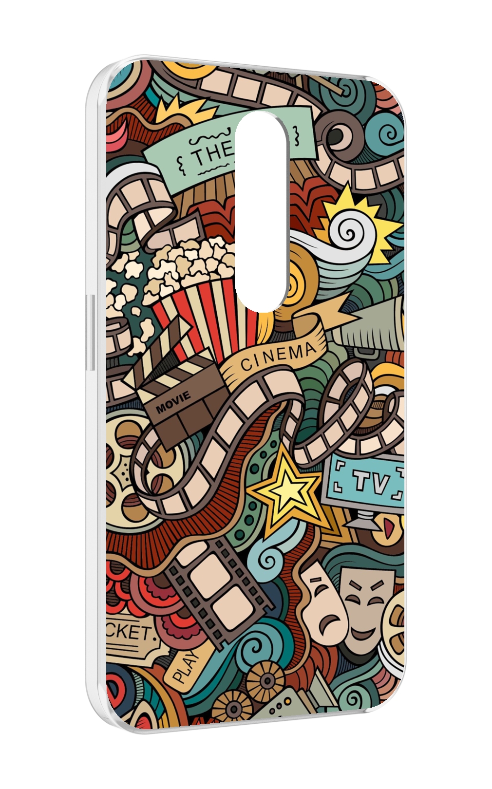 

Чехол MyPads любимое кино для Motorola Moto X Force (XT1585 / XT1581), Прозрачный, Tocco