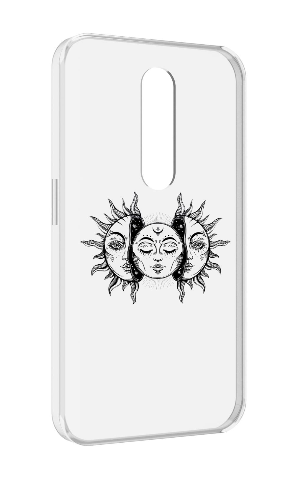 

Чехол MyPads луна-в-солнце для Motorola Moto X Force (XT1585 / XT1581), Прозрачный, Tocco