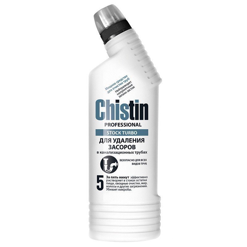 

Средство для прочистки труб Chistin Professional, 750мл