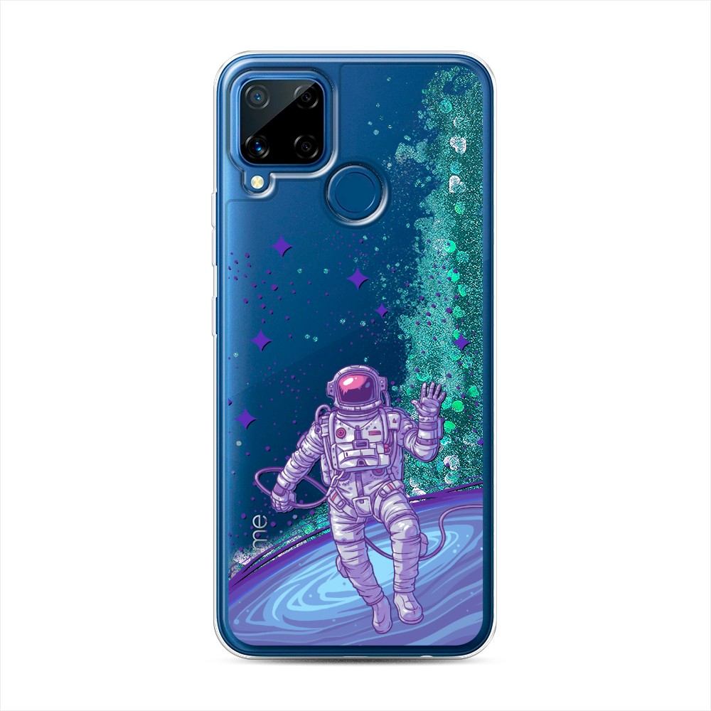 

Чехол Awog на Realme C15 "Космонавт в открытом космосе", 255095-1
