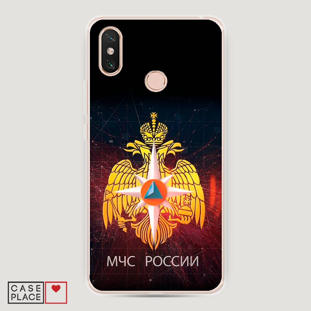 

Пластиковый чехол "МЧС России" на Xiaomi Mi Max 3