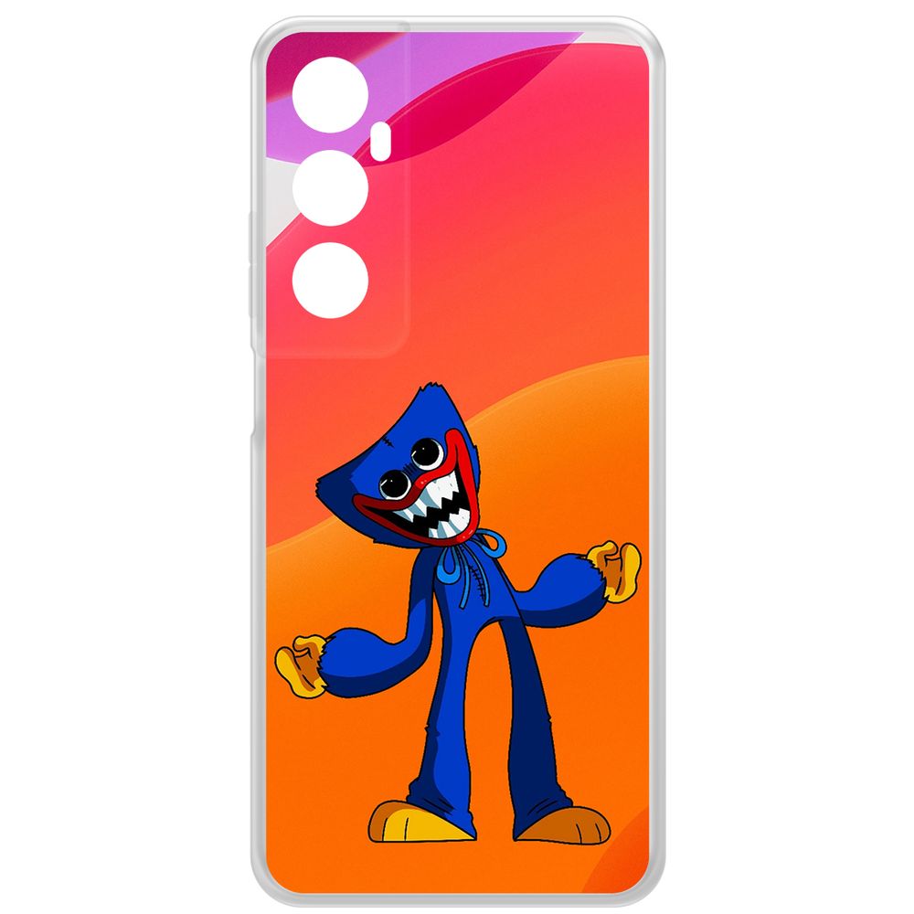 

Чехол-накладка Krutoff Clear Case Хаги Ваги для Realme C65, Прозрачный