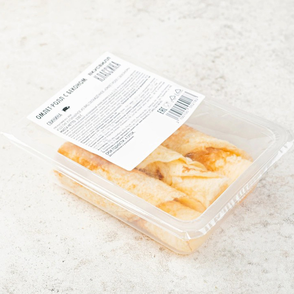 

Омлет-ролл ВкусВилл с беконом 150 г