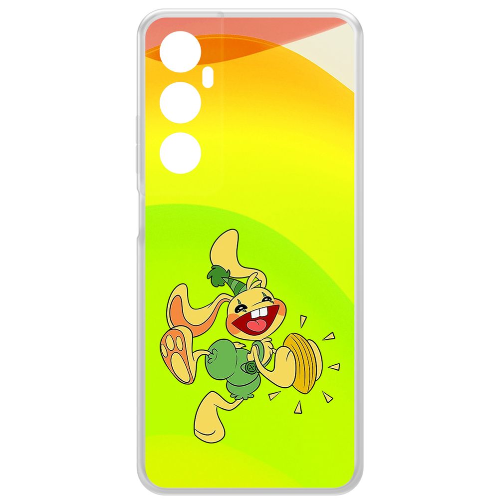 

Чехол-накладка Krutoff Clear Case Хаги Ваги - Крольчонок Бонзо для Realme C65, Прозрачный