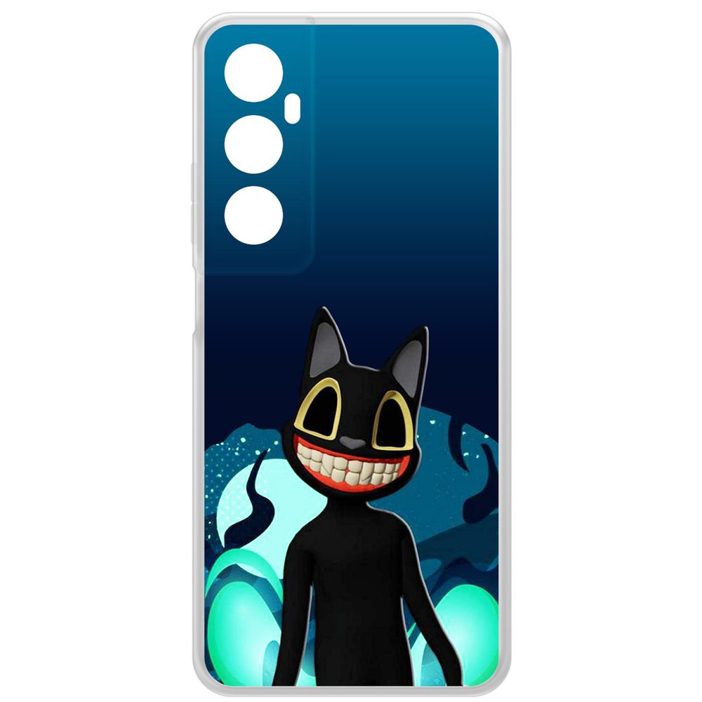 

Чехол-накладка Krutoff Clear Case Хаги Ваги - Картун Кэт для Realme C65, Прозрачный